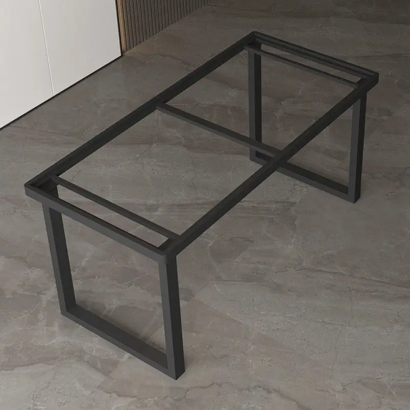 Tile inlaid  legs Slate marble inlaid table legs Metal dining table feet Carbon steel balcony Tea table bracket
