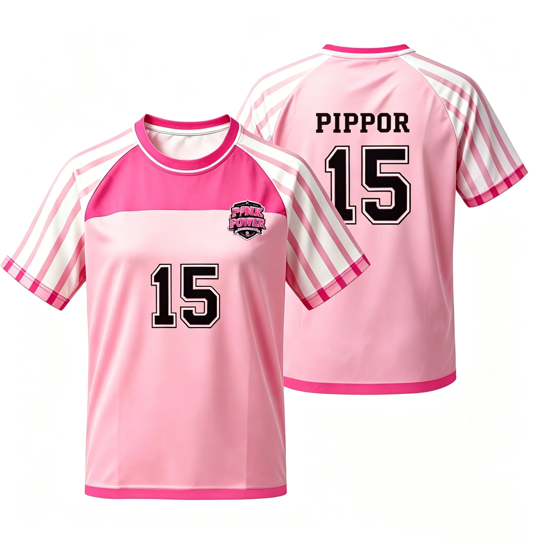 2026 Sommer DMD Thailand Sporttag Pink Monster Sportbekleidung Keng Harit&Napat Kurzarm-T-Shirt Top Familien-Partnerlook-Kleidung – Detail 4