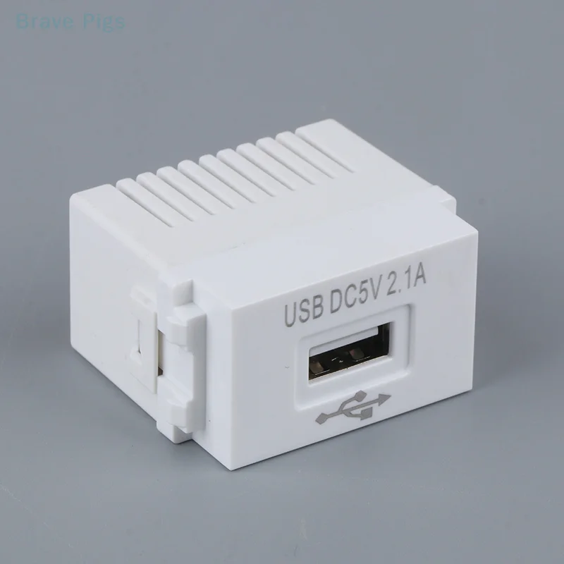 Mobile Phone Charging Panel USB Power Module 220V Socket 5V Transformer 2.1A USB Charging Power Socket Switching Adapter