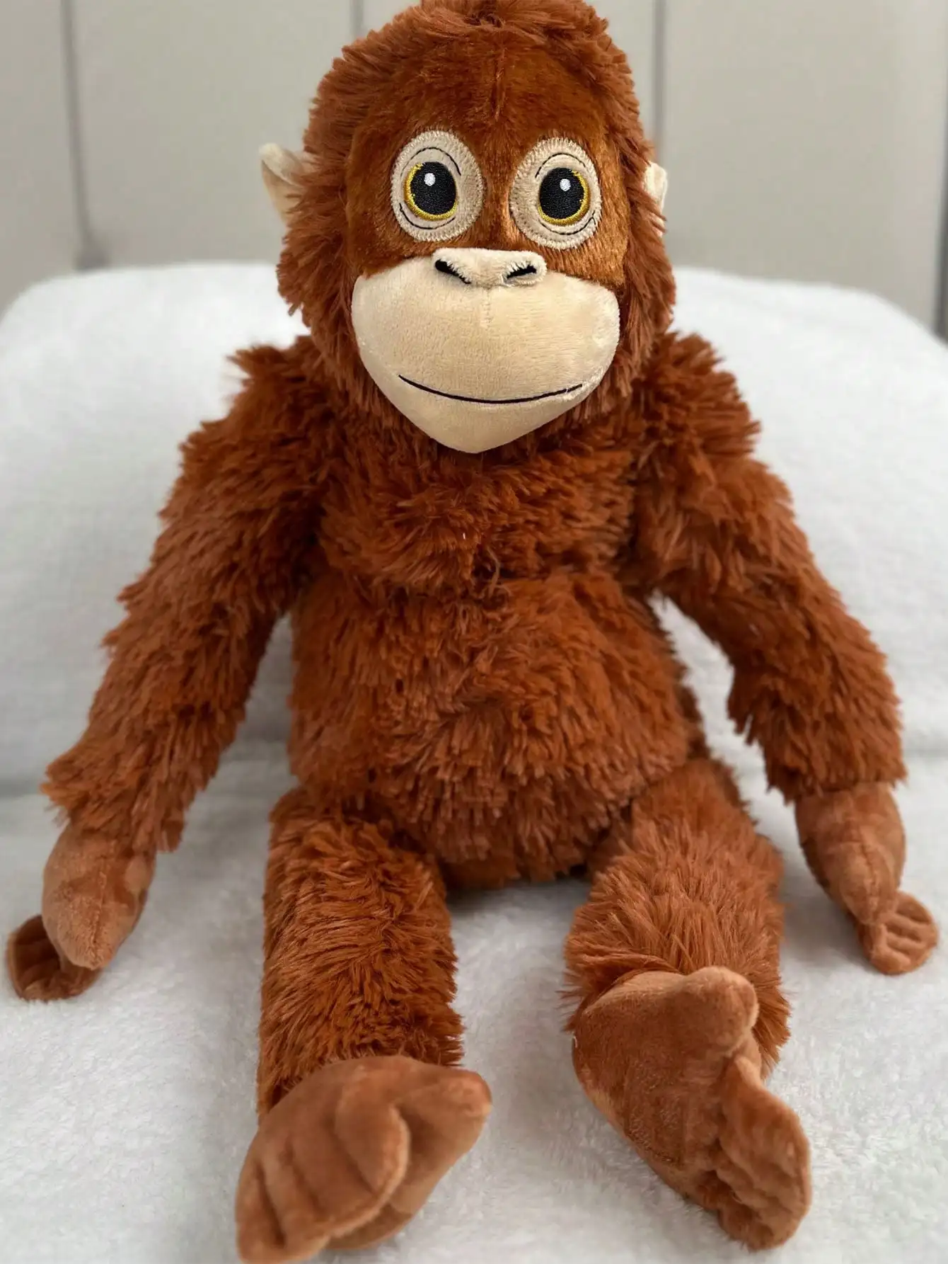 

1 шт., 66 см/26 дюймов, милая плюшевая кукла-обезьянка, горилла, плюшевая подушка с длинными руками, подарок на день рождения, Рождество для друзей