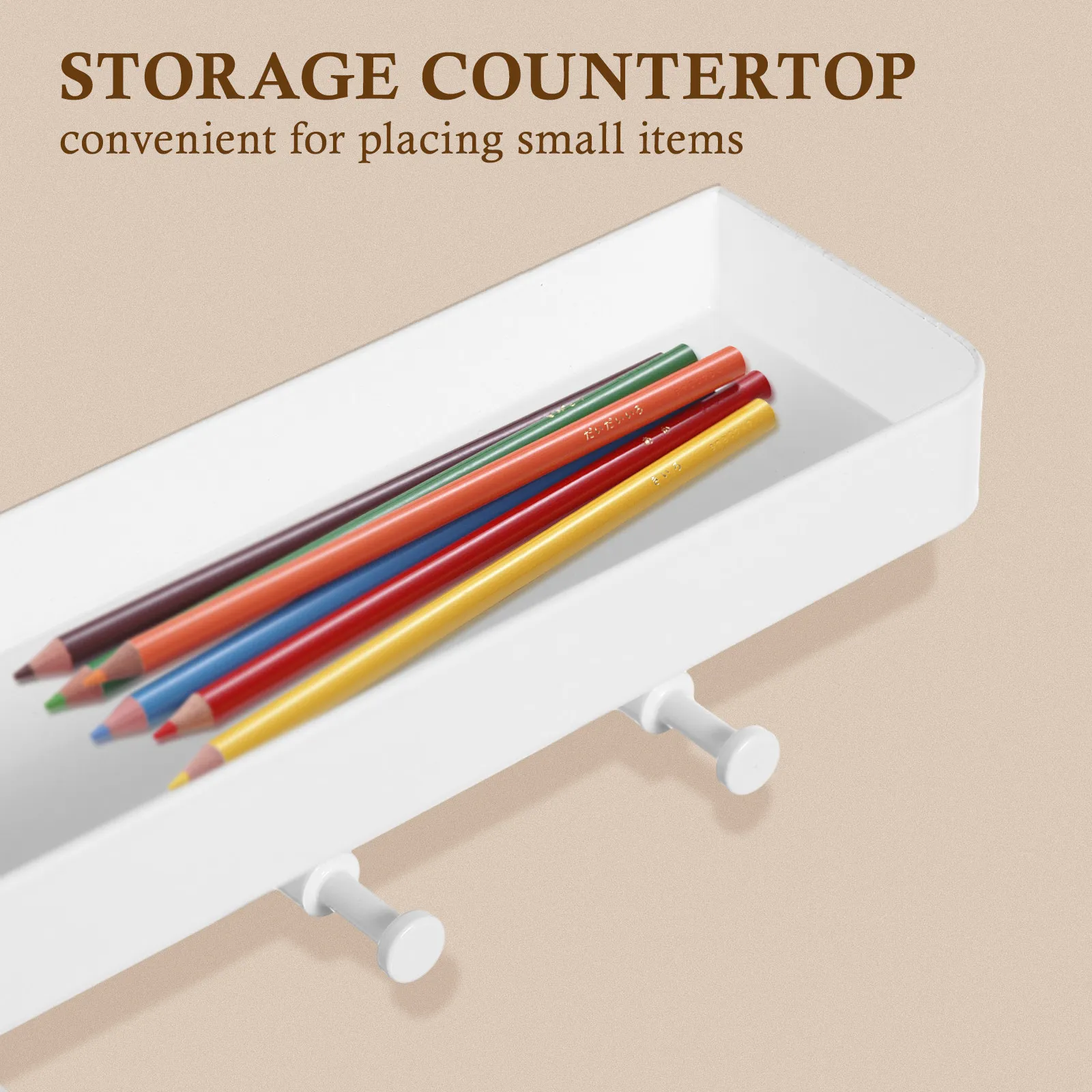 Medal Display Rack Plastic Wall-Mounted Holder for Athletic Race Medals Storage and Decoration