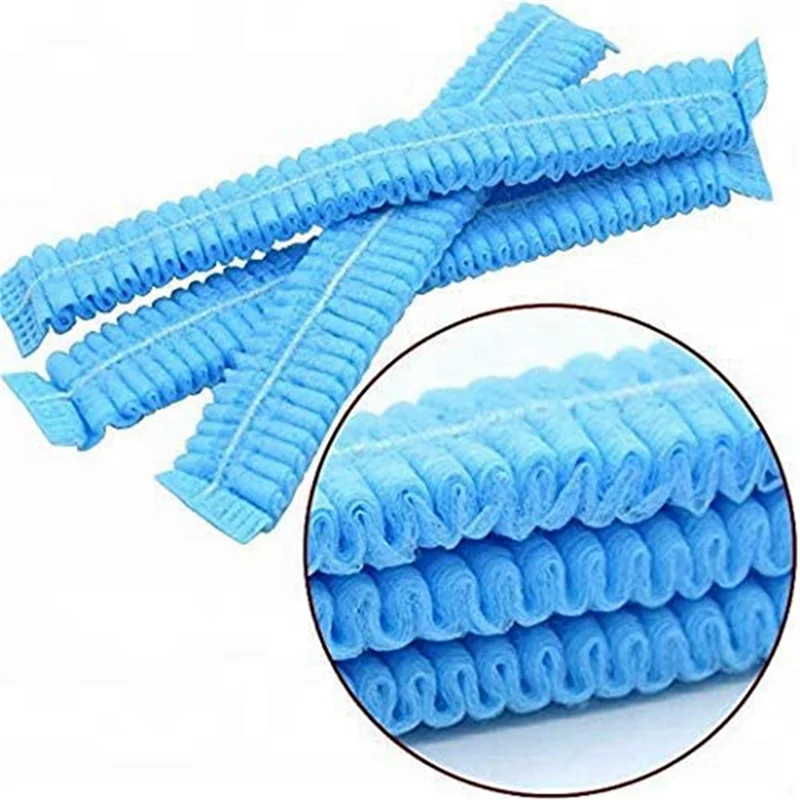 

A47U 500 PCS-21 Inch- Disposable Hairnets Cap Hair Nets Hair Covers Head Caps Hair Cover Net Bonnets For Food Service,Kitchen