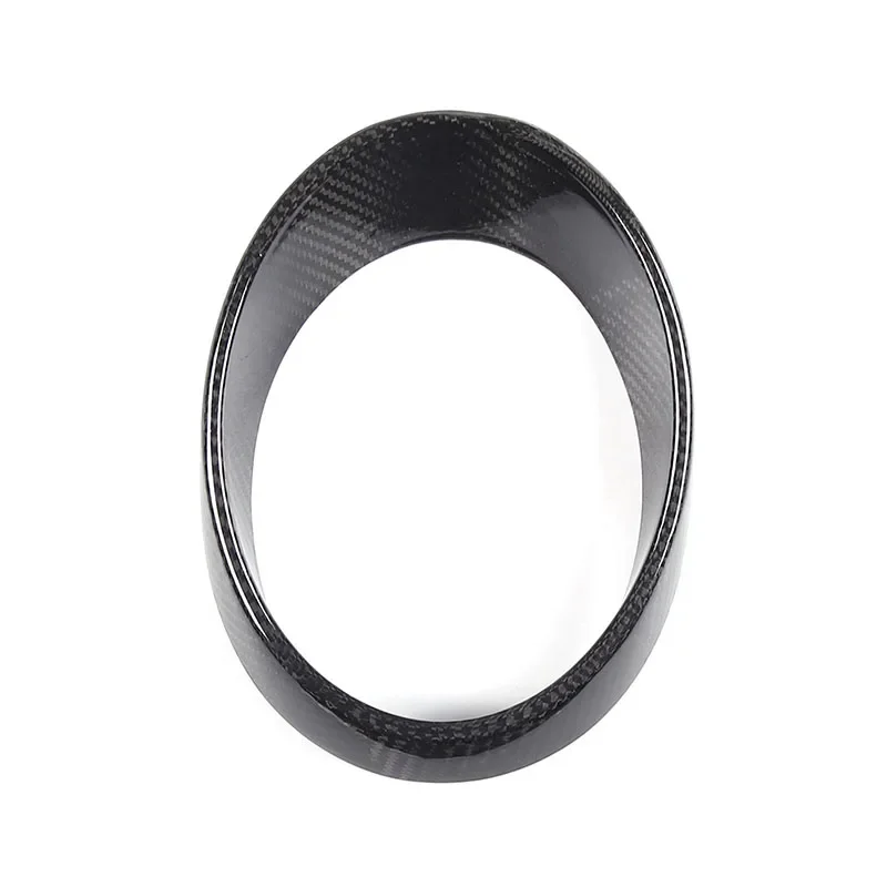 For Ferrari 458 488 11-16 Real Carbon Fiber Car Speed Meter Gauge Cluster Bezel Trim  Ring Interior Car Accessories