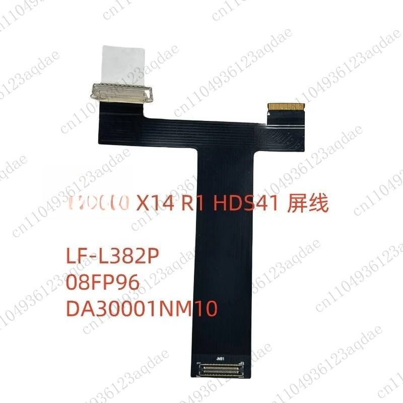 New Original for X14 R1 HDS41 Screen Cable LF-L382P 08FP96 DA30001NM10  LCD Screen Video Cable