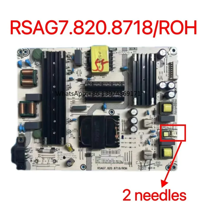 Placa de alimentación RSAG7.820.8718 RSAG7.820.8718/ROH para televisores 65H6570G 65R7G5 65A7100FTUK 65A7100 RSAG7 820 8718