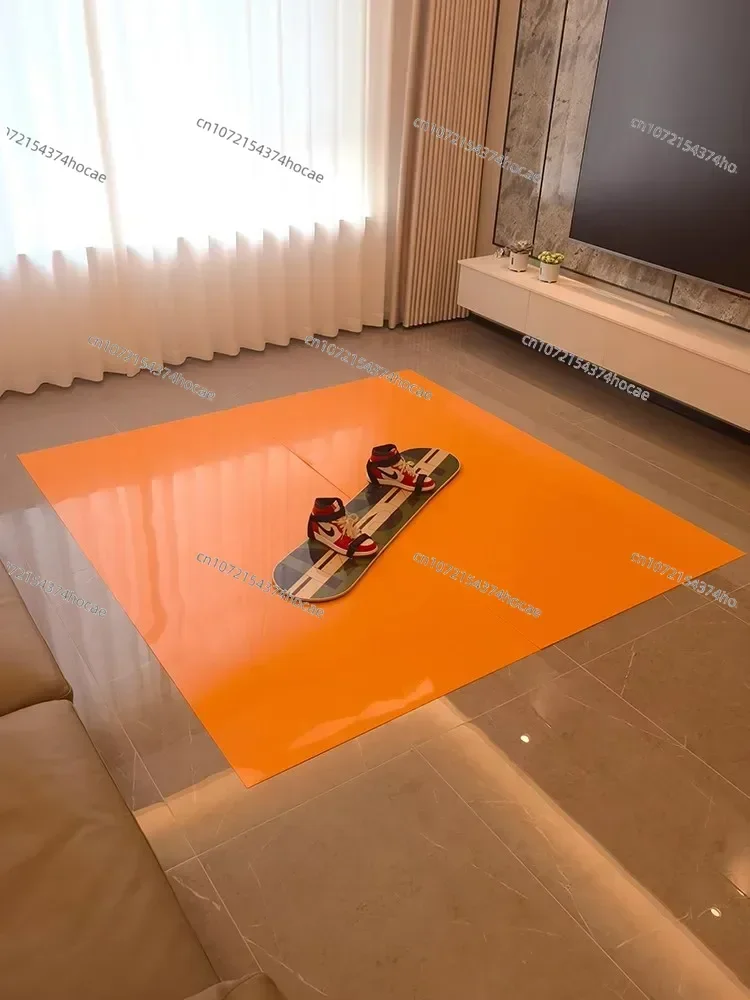 Practice Snowboard Snowboard Flat Flower Axis Rotation Practice Artifact Indoor Skiing Simulation Training Board view 2