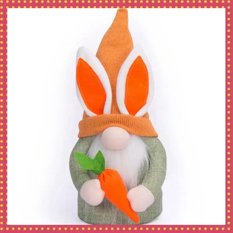 

B74A 2Pcs Gnomes Doll Polyester Doll Easter Gnome Doll Easter Decorations Easter Decorations For The Home Easter Gnomes