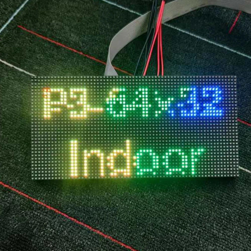 P3 Indoor SMD2121 LED Display 64x32 Pixel High Resolution 1/16 Scan 192x96mm Matrix LED Display Module
