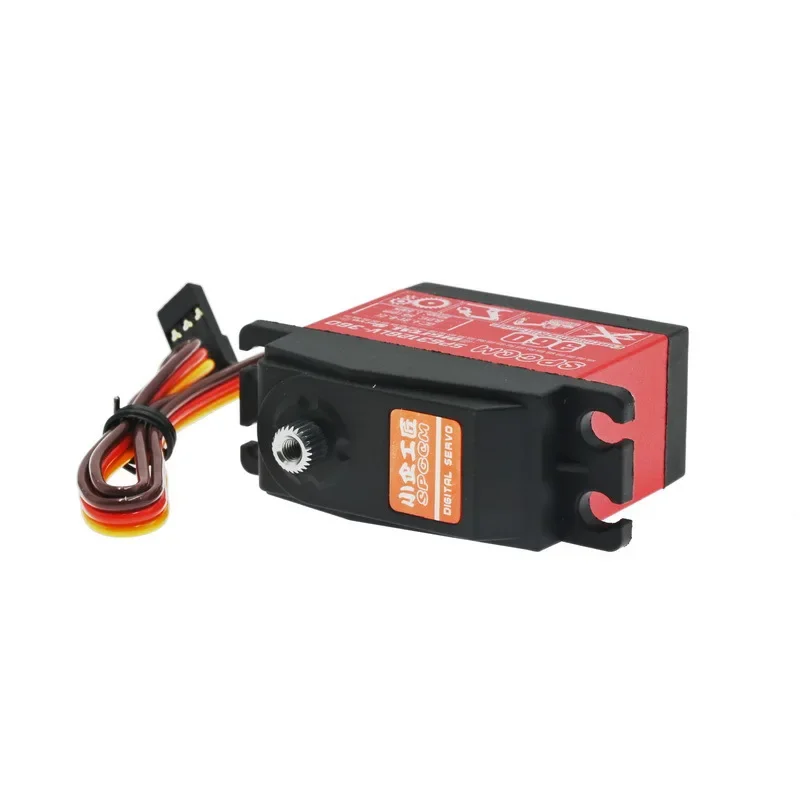 Servo digital de doble eje, dispositivo de rotación continua de alto torque, con cambio lineal, para Robots SPG, SPG3126LV-360