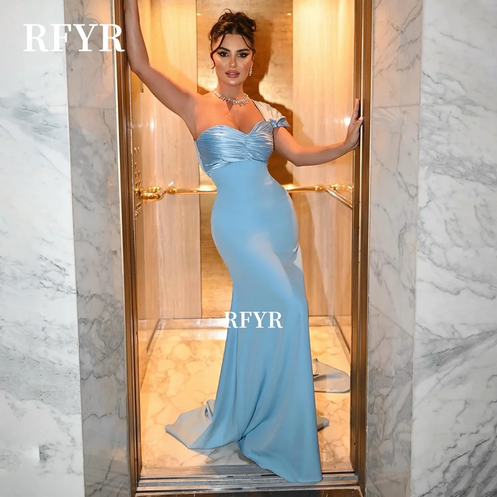 

RFYR Prom Dress Mermaid Evening Dress Off Shoulder Party Dress Sweetheart Princess Dress فساتين مناسبة Customized