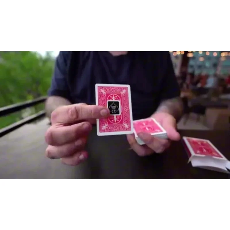 Close Up Magic ConSeal By Mark Mason Card Magic Trick Deck Box Seal Vanish & Appear on Chosen Card Gimmick Magician Props Magia