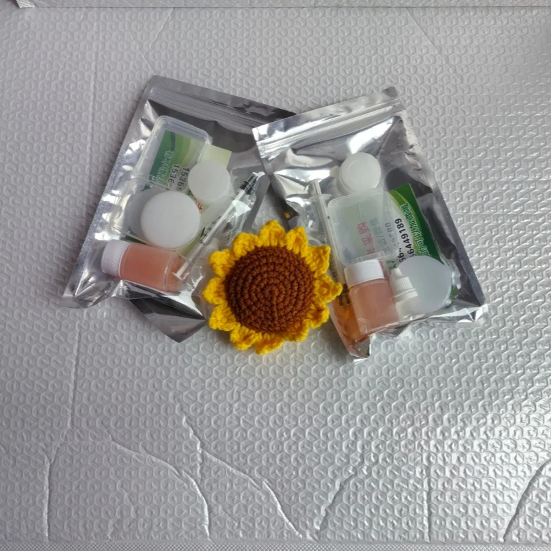 

DIY Self-Made Punch Silicone Rubber Fingerprint Printing Film Finger Flip Mold Translucent Card Pattern Durable Mold Tool Set
