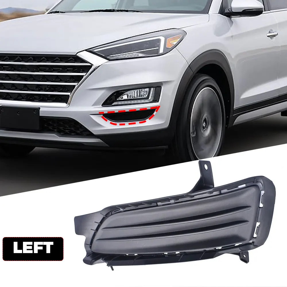 

Для HYUNDAI Tucson 2019-2021 автомобильный передний бампер, противотуманная фара, крышка левой боковой фары, 86525-D3500, аксессуары