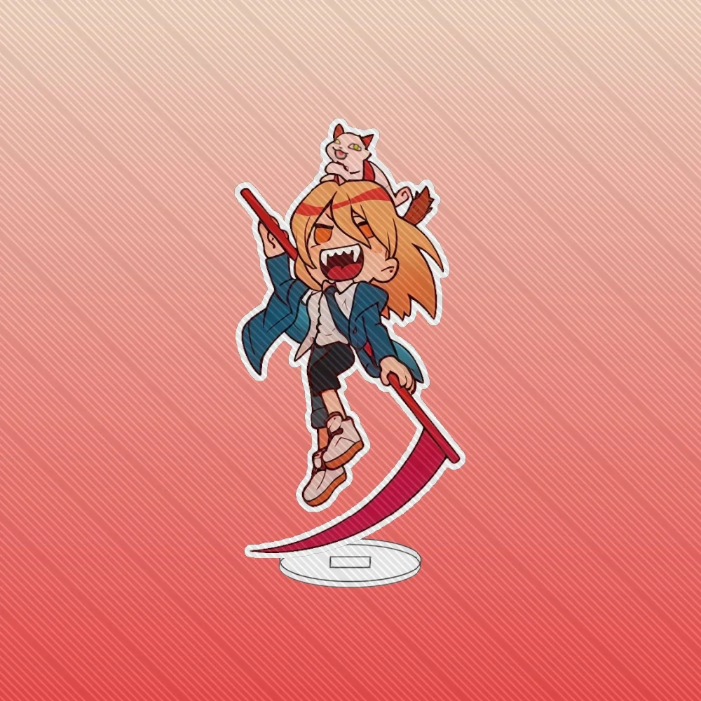 10 سنتيمتر أنيمي بالمنشار بطل Reze الاكريليك حامل نموذج تأثيري شخصيات سحرية حلية الإكسسوارات السلع عيد الميلاد جمع الهدايا #5