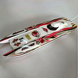 RC Single Oar Cat Boat Brushless Electric Boat with Coating Empty Ship Version Electric Remote Control Boat