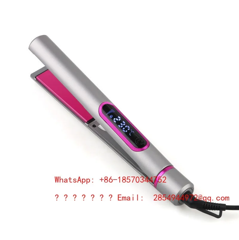 Hair Straightener Mini Straight Clip LED Digital Display Floating Board Hair Straightener Hair Clip Lightweight