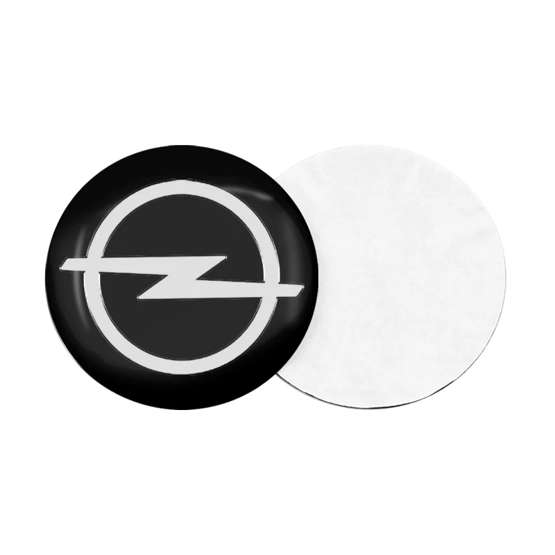 Hub Caps Car Wheel Center Caps Rim Badge Metal Stickers For Opel Astra J Insignia Astra G Corsa Zafira B Mokka Vivaro Meriva view 3