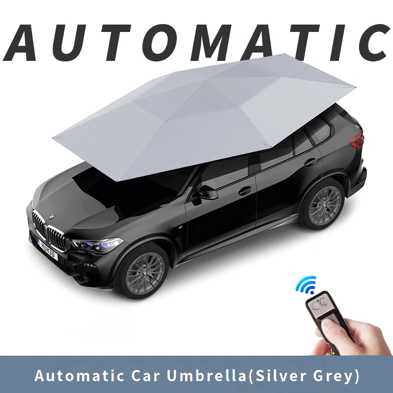 UV Automatic Foldable Car Roof Sun Umbrella Wireless Remote Control Vehicle Sunshade B Sunlight Heat For All Sedans