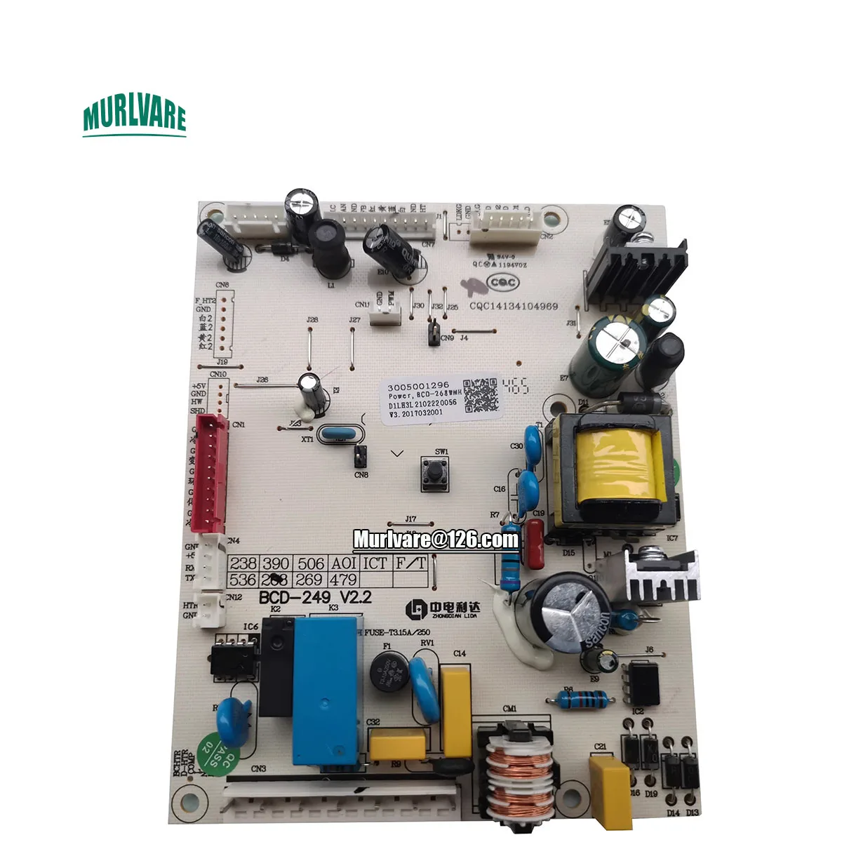 

Refrigerator Spare Parts Computer Board Main Control Board 3005001296 Motherboard For Aucma BCD-263WDG BCD-268WMG Refrigerator