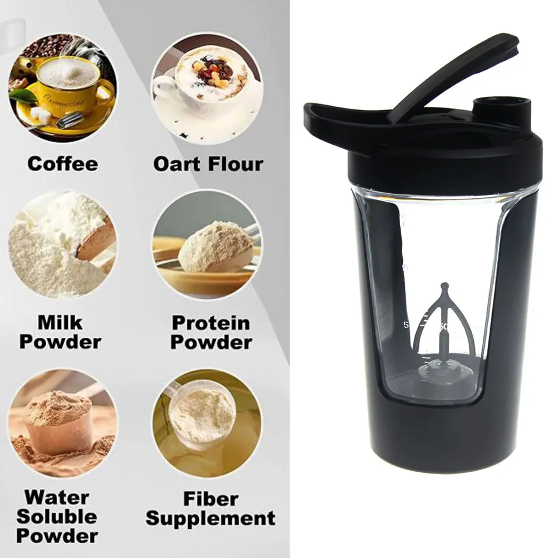 450 مللي كوب الخلاطات المحمولة مسحوق البروتين شاكر زجاجة اللياقة البدنية الرياضة القدح التغذية الهزازات كوب الجسم ممارسة خلط كوب