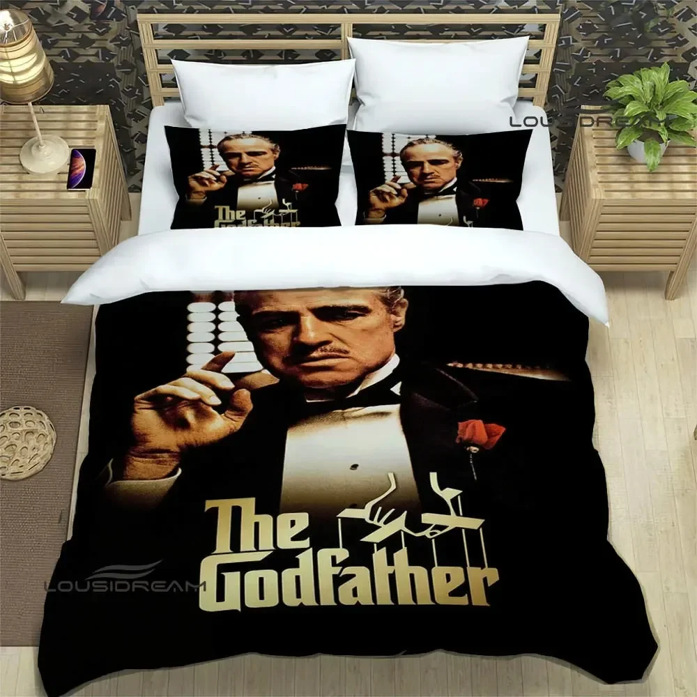 The Godfather printed Bedding Sets exquisite bed supplies set duvet cover bed comforter set bedding set luxury birthday gift