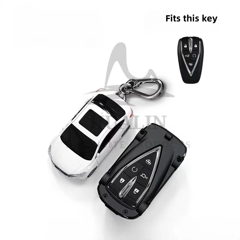 

For Changan Eado Key Protection Cover Car Key Type Keys Protection Cover Cars Accessories With Light New