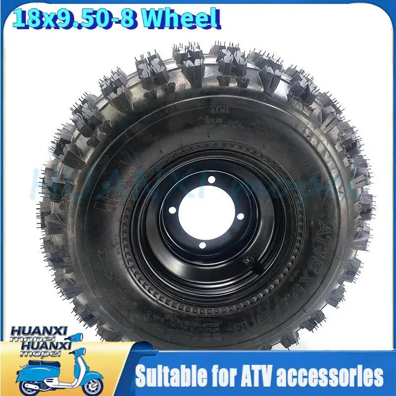 

Высококачественная 4-слойная шина 18X9.50-8 для квадроцикла, багги, 8-дюймовое заднее колесо 4x110 мм