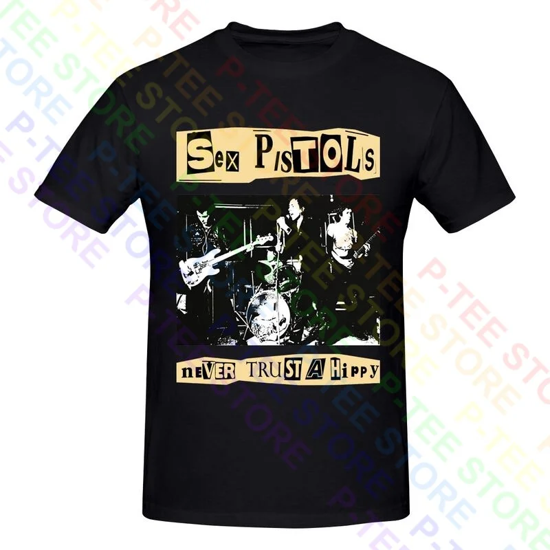 Sex Pistols Uk Punk Rock Band Sid Vicious Shirt T-shirt Tee Rare Trendy Hip Hop Hot Deals