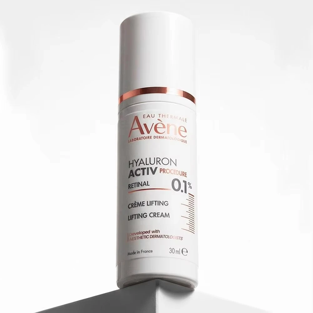 Avene Hyaluron Activ Procedure Retinal 0.1% Crema Lifting 30ml Ácido Hialurónico Antienvejecimiento Reducción de Arrugas Para Piel Sensible ﻿
