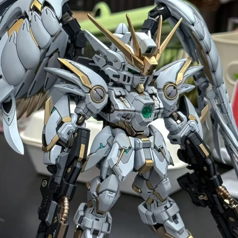 在庫あり GL MGSD Xxxg-00ysw ウィング スノーホワイト プレリュード 組立モデルキット プラスチック製スケルトン アクションフィギュア ロボット プラスチックモデル おもちゃ