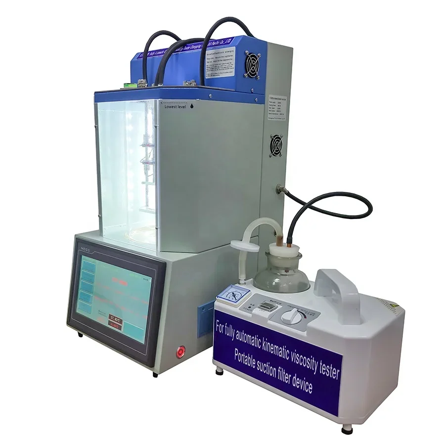 VST-8000 Fully Automatic Kinematic Viscometer GB/T265 LCD Touch Screen