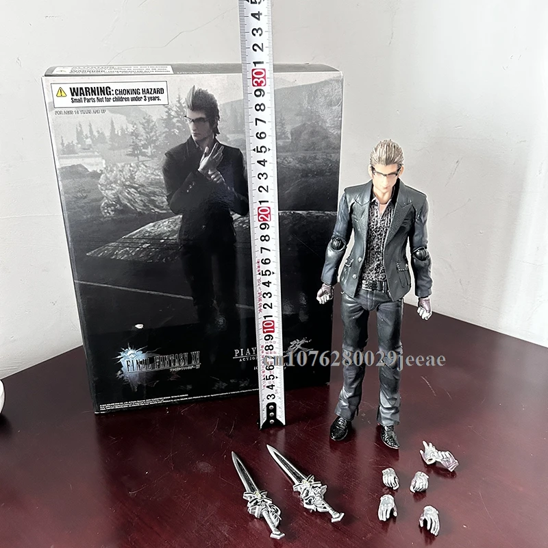 PLAY ARTS XV Ignis Scientia Actionfigur Modellspielzeug Coole Puppe Desktop-Deko Bewegliche Gelenkfigur Geschenk für Kinder Schreibtisch-Deko 27cm
