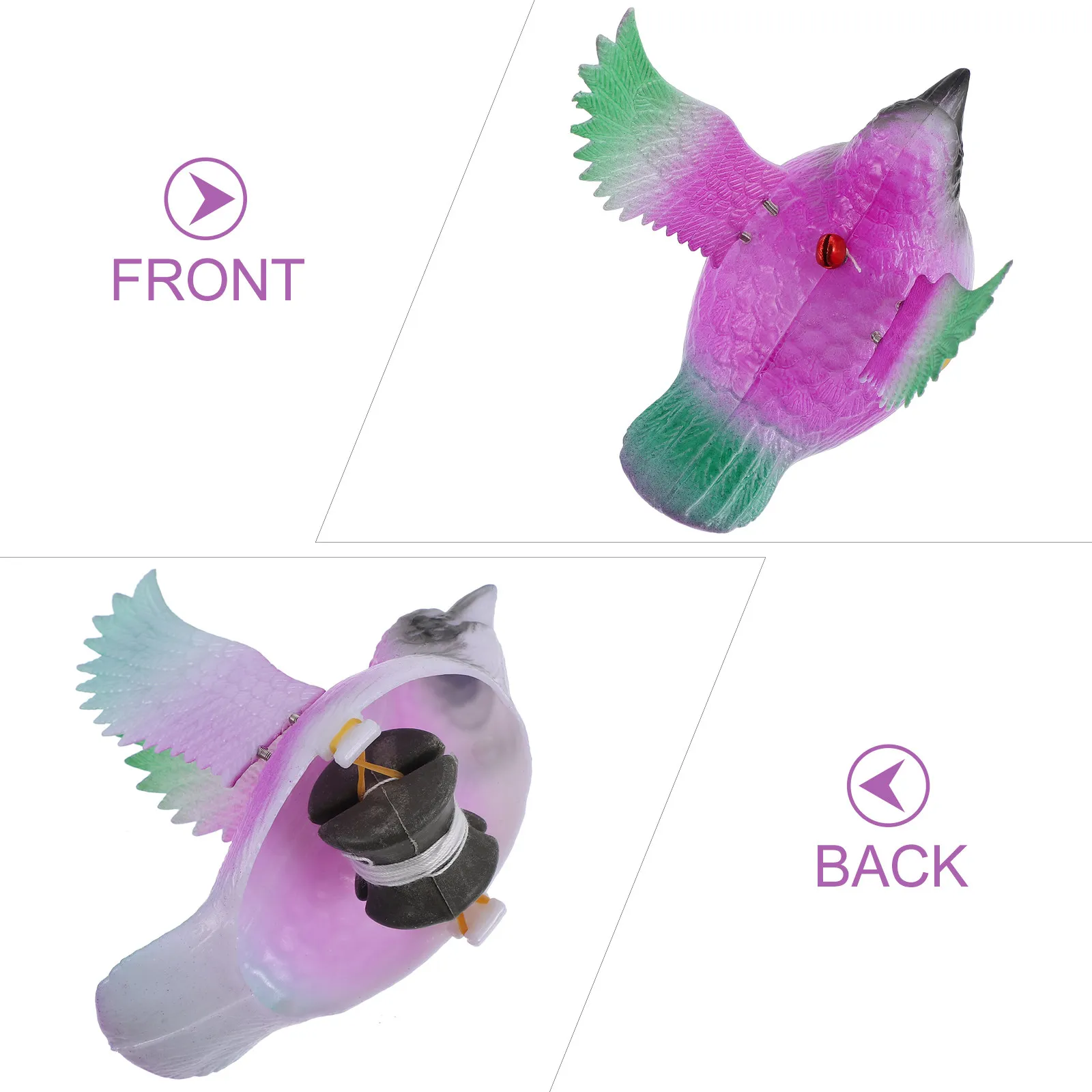 3Pcs Pulling String Bird Animal Design Educational Plaything Enhances Kids Coordination Imaginative Play Animal Toys