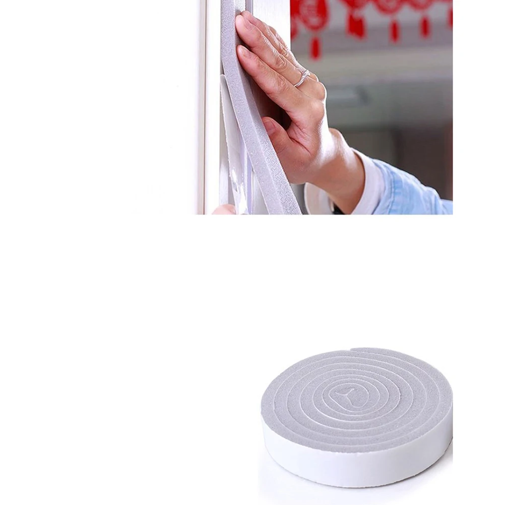

1pc 3Cm Wide 2M Long Eco-Friendly Seal Strip Soundproof Door Sweep Under Door Draft Blocker Stopper For Bathroom Bedroom