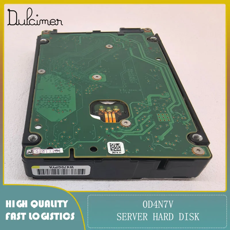 Disco rigido server 0D4N7V ST1000NX0473 1TB 7200 RPM SAS originale di seconda mano