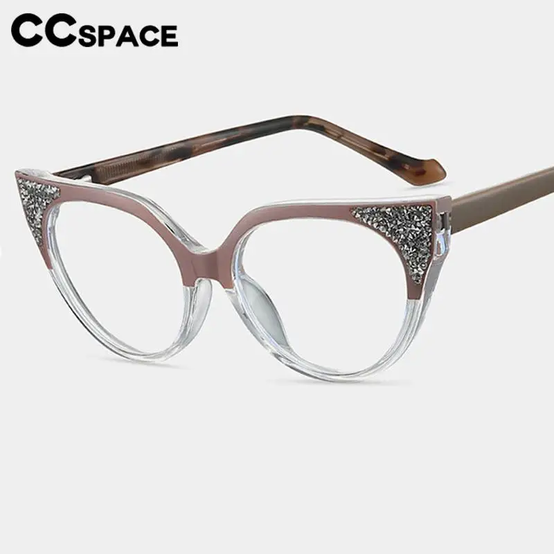 

R57501 модные очки «кошачий глаз» с блокировкой синего света, женские повседневные весенние шарниры, очки для пресбиопии, настраиваемые диоптрии