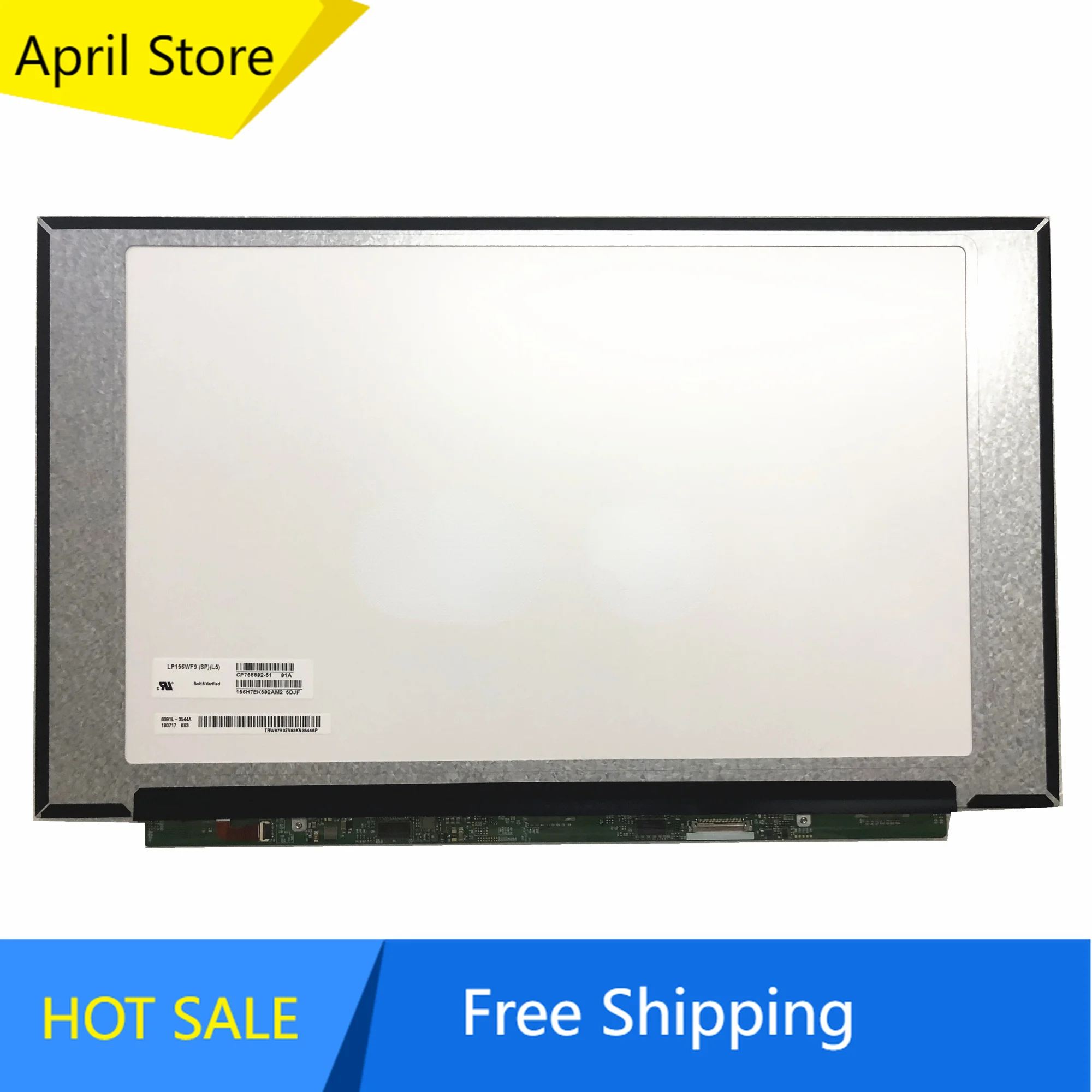 

LP156WF9-SPL5 LP156WF9 SPL5 SPL2 LP156WF9-SPC1 15.6" IPS Laptop LCD Screen Panel 1920*1080 EDP 30 Pins
