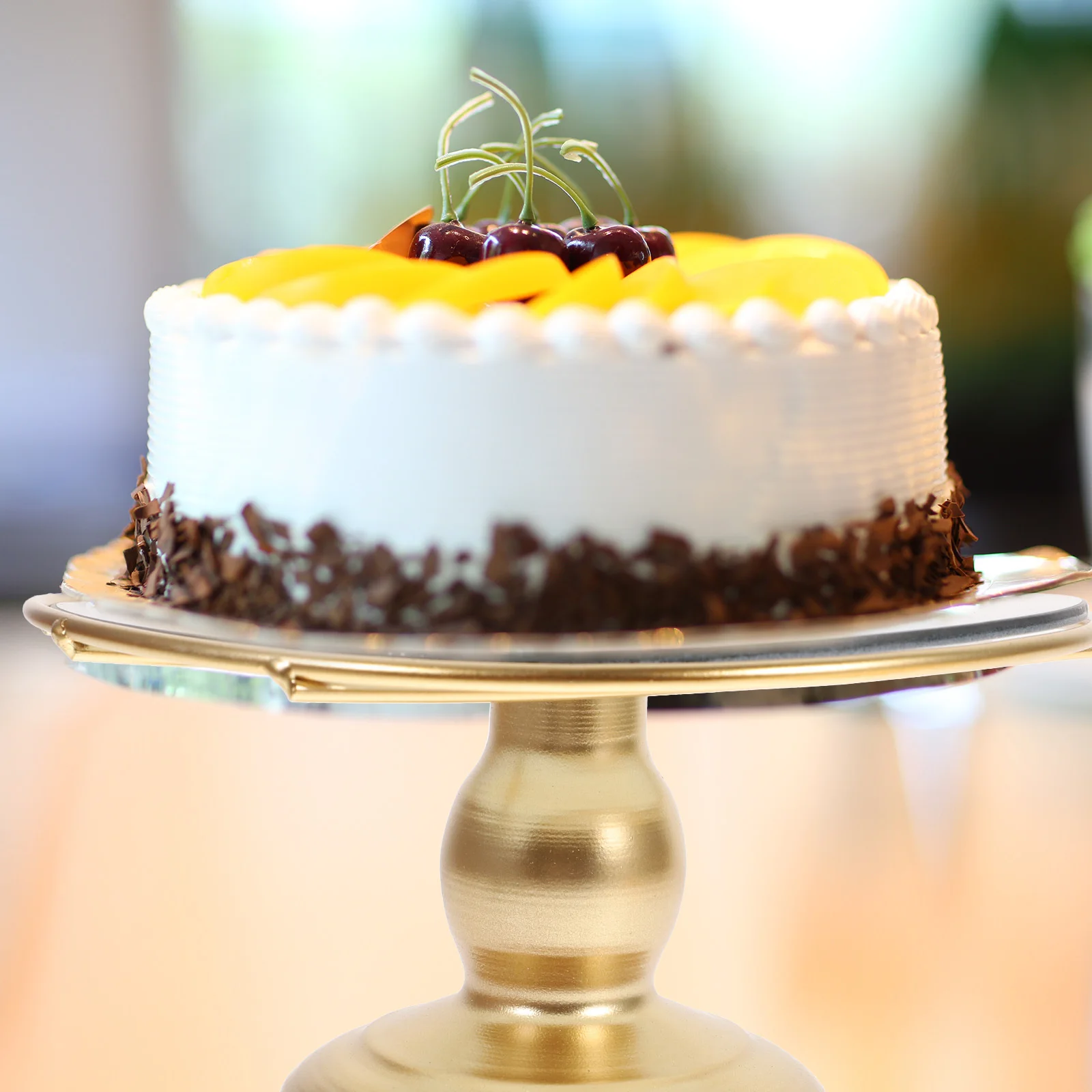 European Style Black Cake Stand Multi-Function Raised Dessert Tray for Wedding Party Display Cake Stand