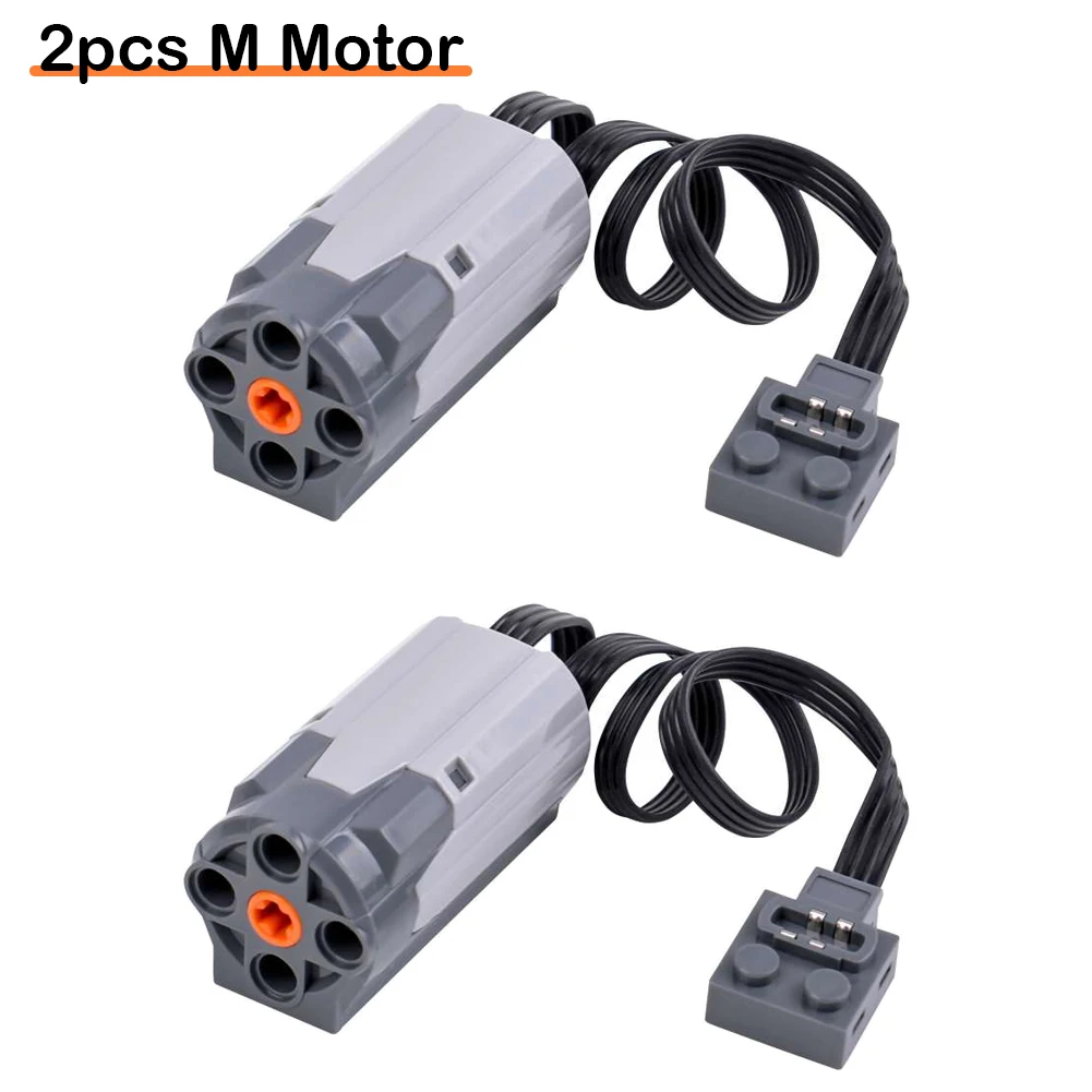 Power Functies M L XL Motor Servomotor Technisch onderdeel 8882 8883 88003 88004 MOC Bouwsteenspeelgoed Compatibel met Legoeds-auto - afbeelding 1