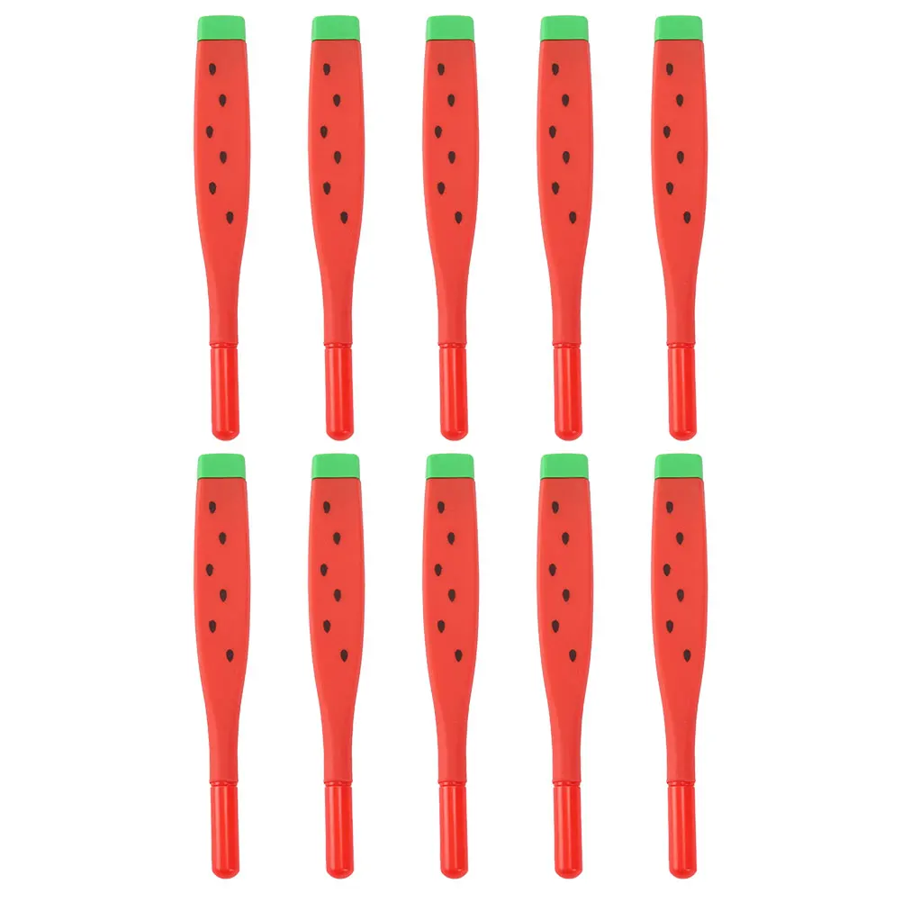 

10Pcs Watermelon Cute Gel Pens Creative Smooth Writing Pens for Student Signature Note Taking School Accessories