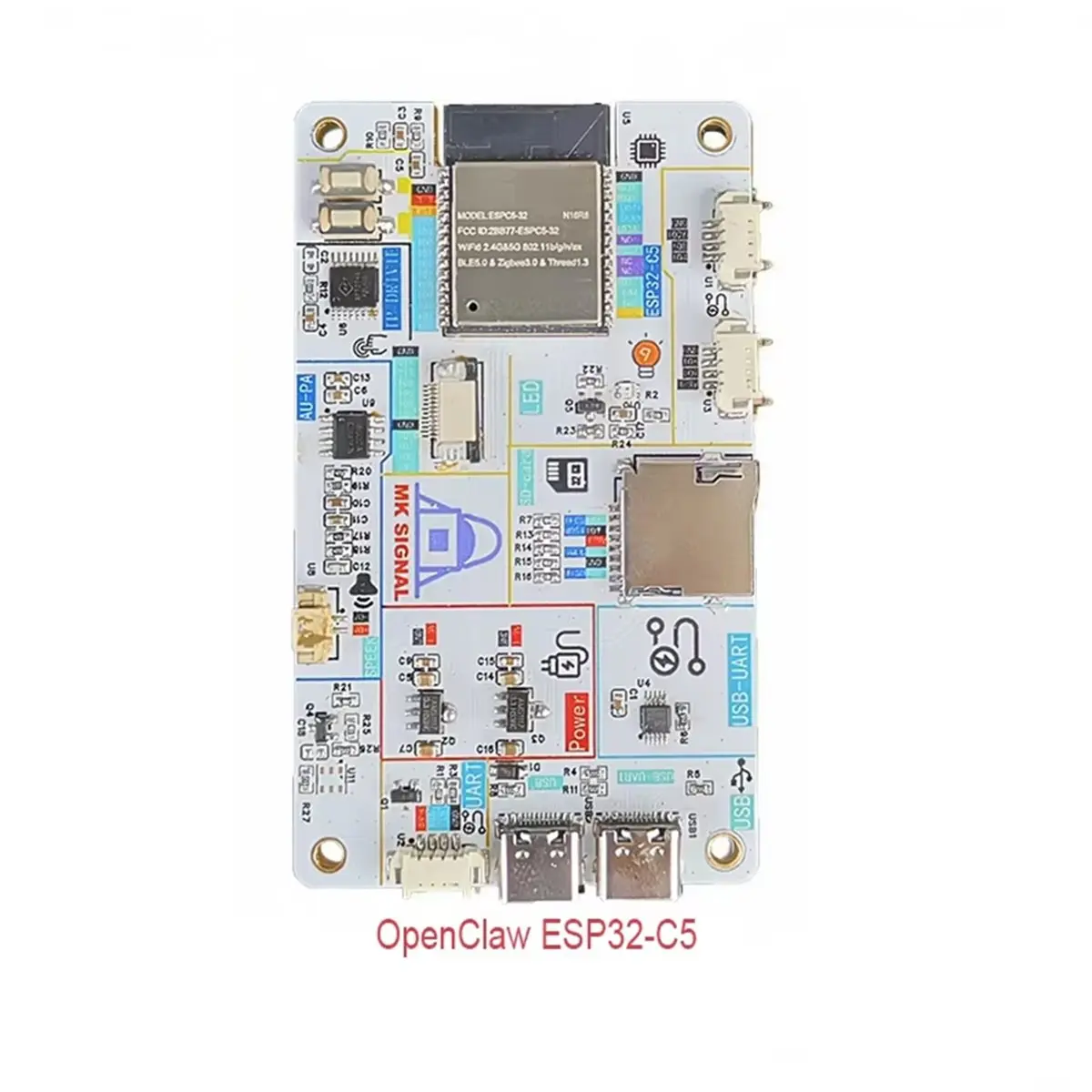 NM-CYD-C5--HAT-GPS Development Board 2.8-Inch TFT LCD Touchscreen NM--HAT-GPS Dual Band WiFi IoT Mainboard