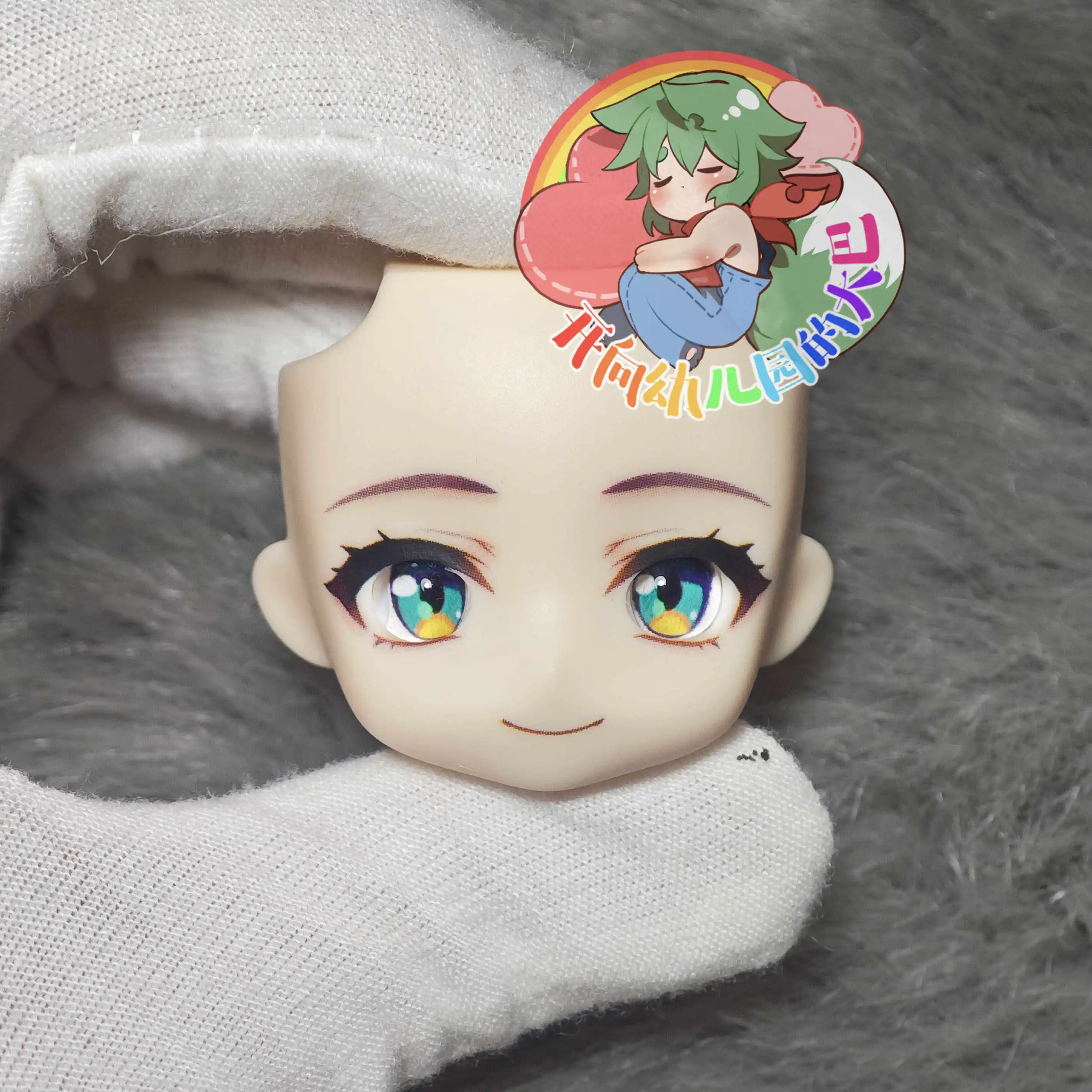 

Belle Game Zenless Zone Zero Ob11 OB22 Face GSC Handmade Face Anime Game Faceplate cosplay Accessories
