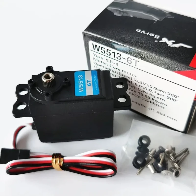W5513-6T 10Kg Standard Metal Tooth Sailboat with Rope Reel Steering Gear