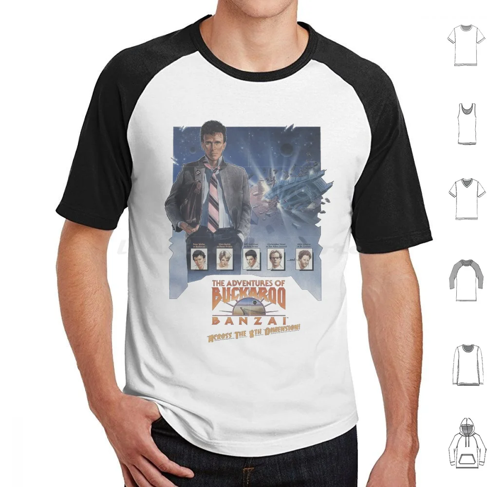 

Футболка The Adventures Of Buckaroo Banzai 1984), большой размер, 100% хлопок, приключения Buckaroo Banzai Peter Weller, 80-е годы