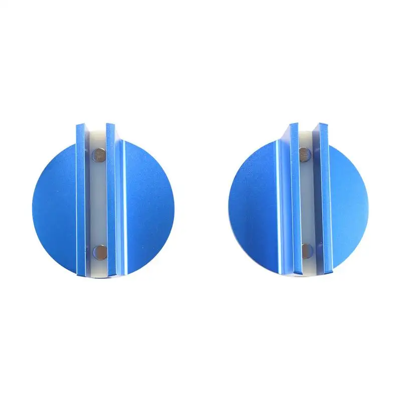 Almohadilla de conector magnético, adaptador de conector de marco de soldadura automática, Material de aluminio, accesorios de modificación automotriz para camión, familia, coche, SUV, RV