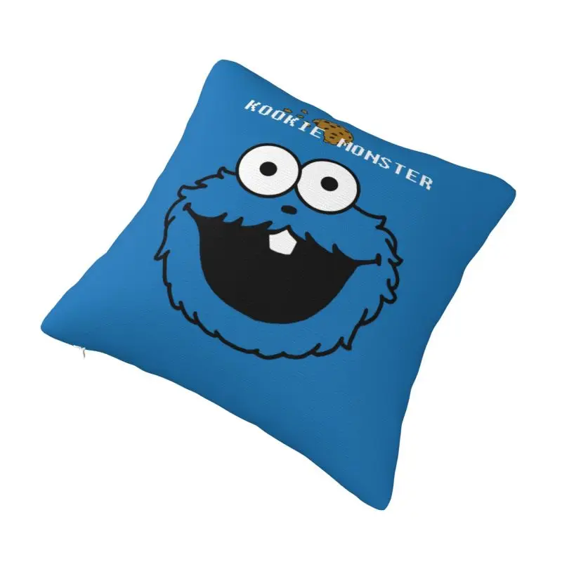 Custom Sesame Street Throw Pillow Case Cookie Monster Nordic Cushion Cover Car Pillowcase