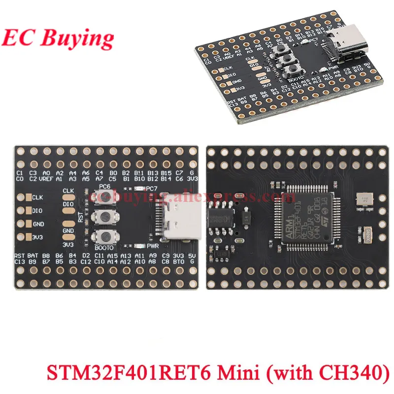 1-20 szt. STM32F103C6T6 STM32F103C8T6 CH32V103C8T6 STM32F103RCT6 STM32F401RCT6 STM32F401RET6 CH340 Mini ARM Core Development Board — zdjęcie produktu 4