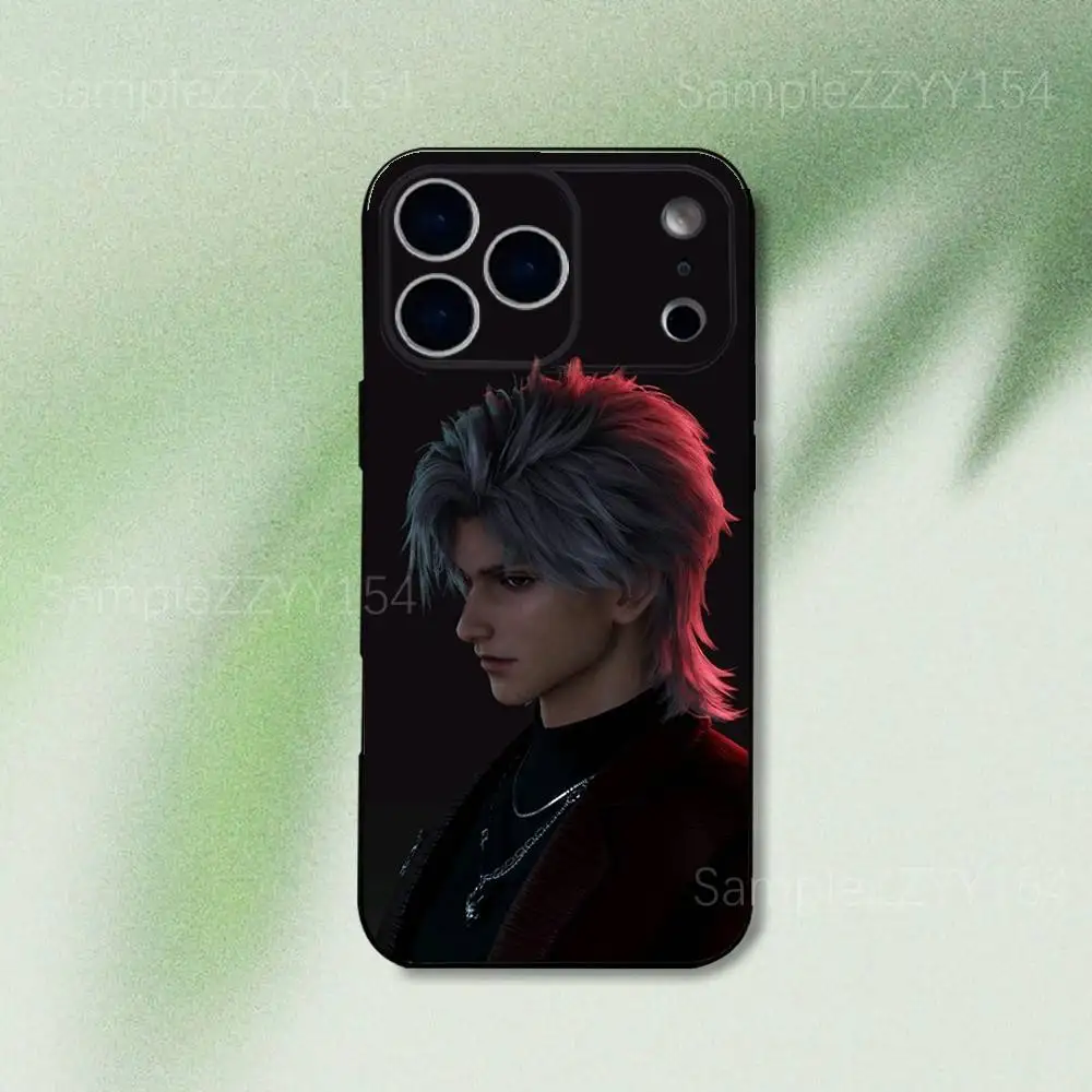 러브 앤 딥스페이스 실루스 폰 케이스 (아이폰 17, 16, 15, 14, 13, 12, Pro, Max, Plus, E, SE4, Air, Mini) 블랙 소프트 펀다