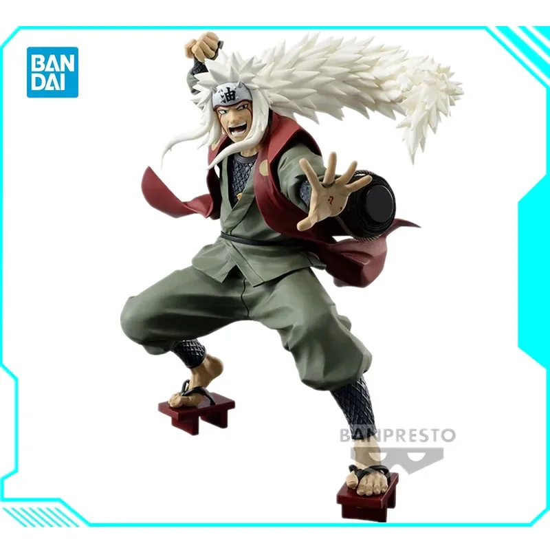 Bandai Original Banpresto NARUTO BFC Ninkai Taisen Jiraiya PVC Anime Figure Mode Collectible Toys birthday christmas gift