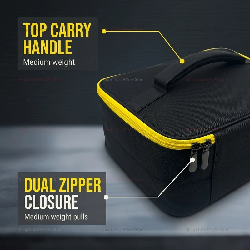 Multi-Tool Storage Bag for Angle Grinder Accessories Organizer Durable Carrying Bag Power Tools Tool Case for Polishing Grinding
